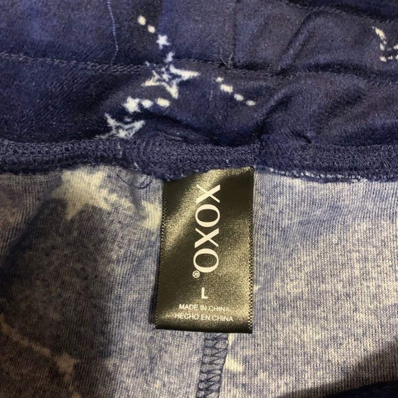 XOXO Blue Starry Night Constellations Pajama Set - Picture 12 of 12